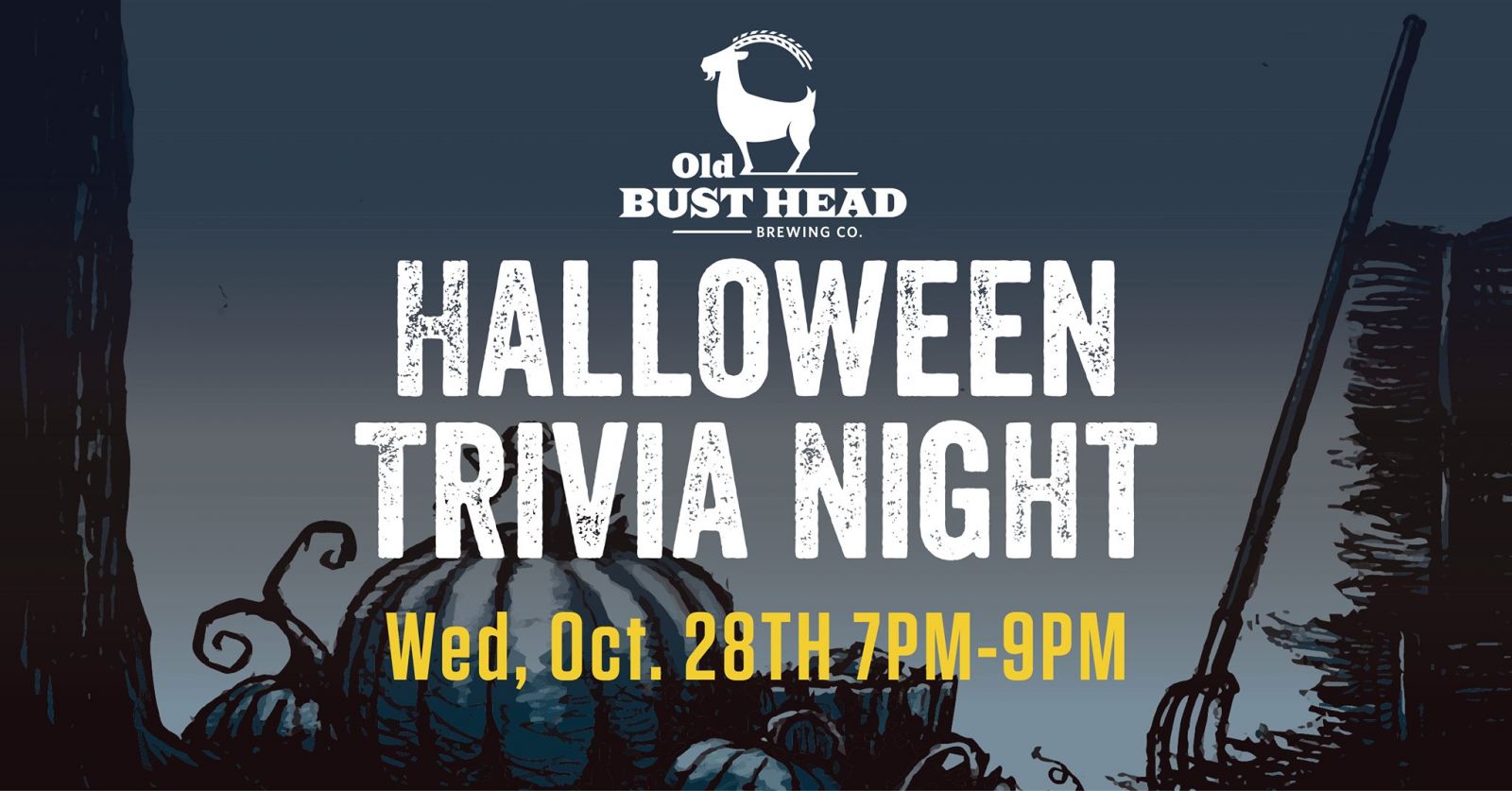 Halloween Trivia Night at Old Bust Head 68pm Old Bust Head
